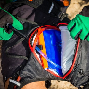 Source Dlvide Widepac Hydration System inside pack